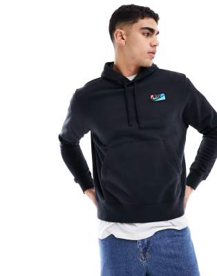Noir HOMME Sweat- Shirt Coupe boxy À capuche Manche Longue Fletto