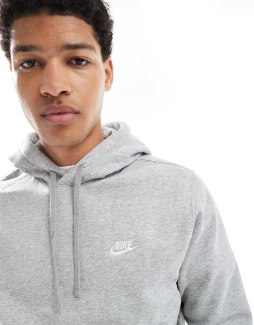 Nike Club sweat à capuche Gris ASOS