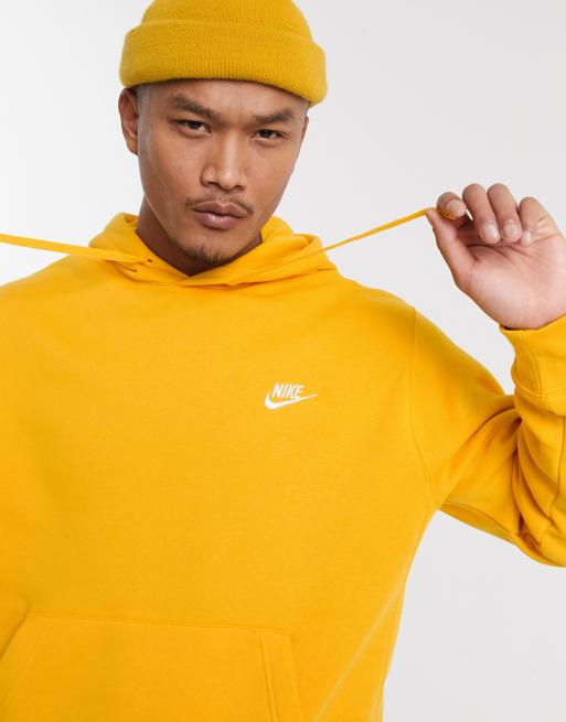 Pull jaune online nike