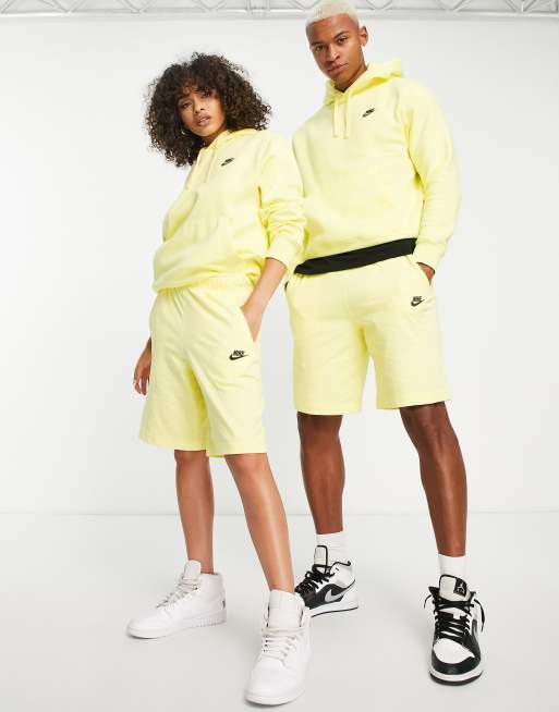 Sweat a capuche online nike jaune