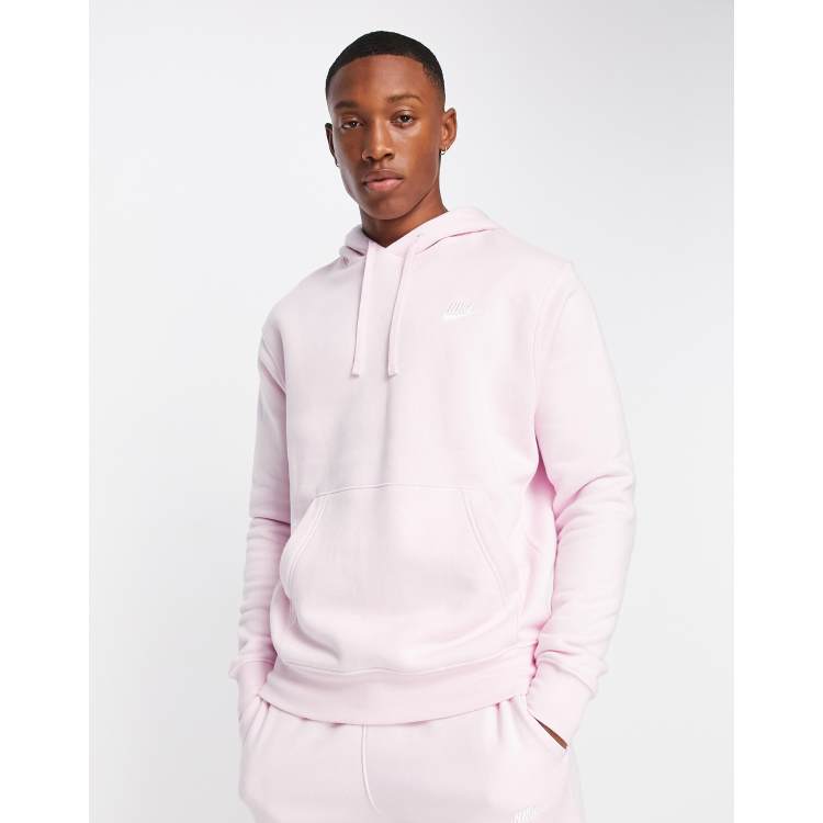 Nike Club Sweat capuche Mousse rose