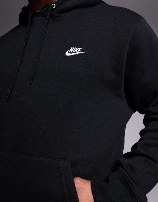 Nike - Club - sweat à capuche - Noir