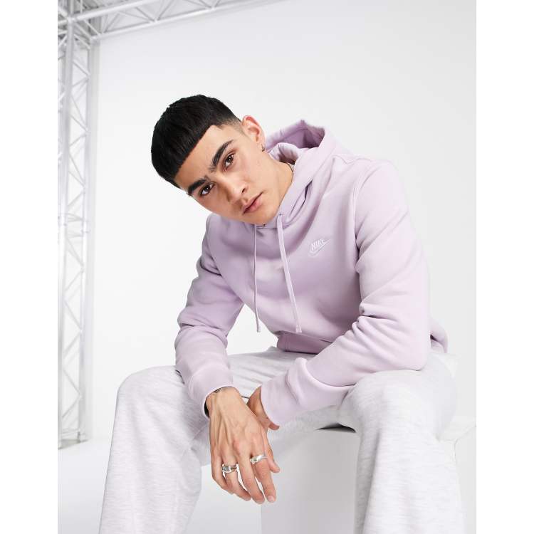 Nike - Club - Sweat à capuche - Violet clair