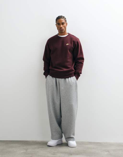 Nike - Club - Sweat - Bordeaux, 2 de 5
