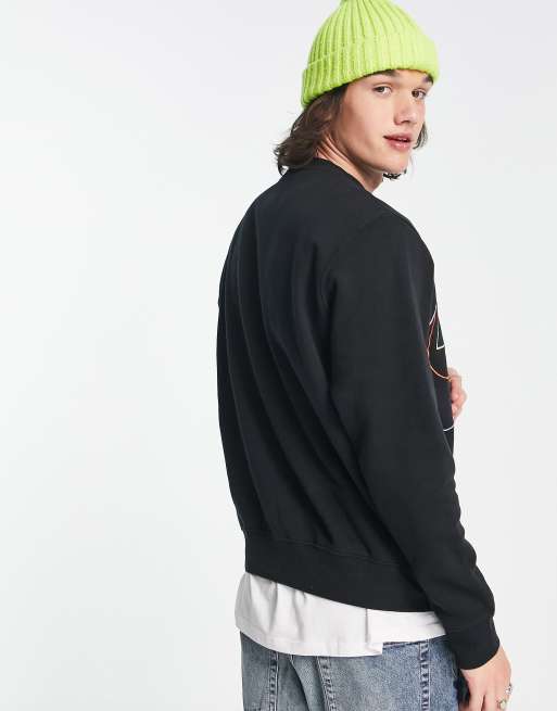 Nike Club sweat in black, 2 of 4