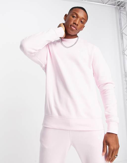 Pink and white sales nike sweatsuit