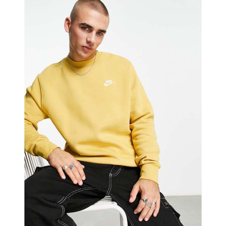 Sweat nike cheap homme jaune