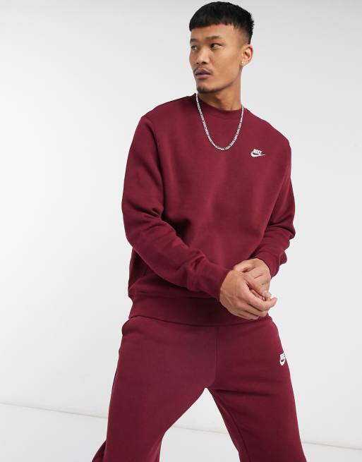 Sweat bordeaux homme hot sale