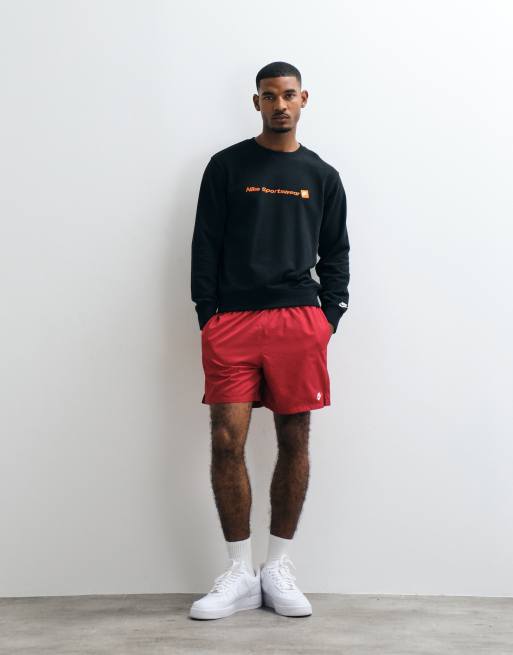 Nike Club sweat-shirt en molleton bouclette avec logo script noir, 2 de 5
