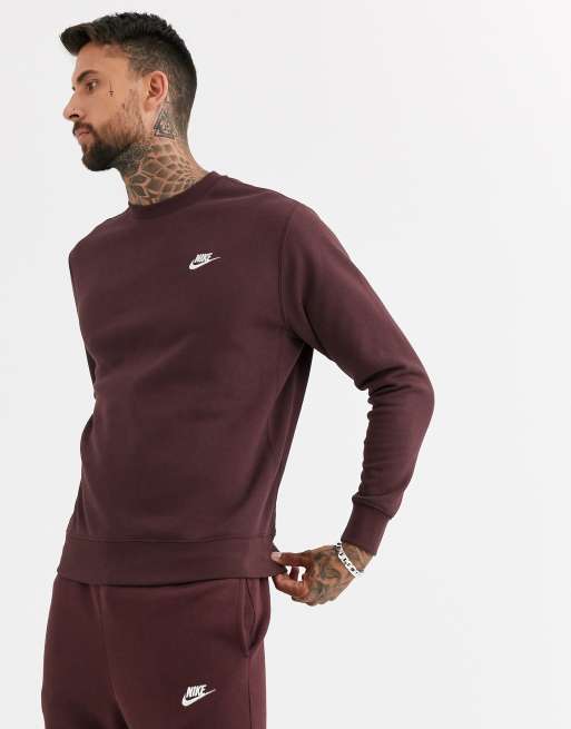 Pull nike homme brun new arrivals