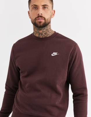 sweat nike marron