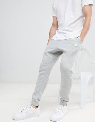 nike club grey sweatpants