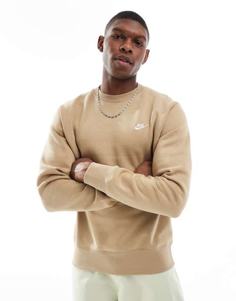 Nike Club sweatshirt in beige - view 1