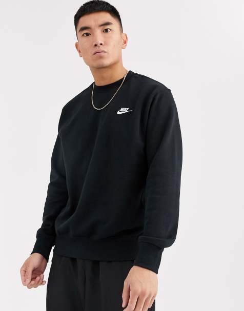 Nike Club sweatshirt in black - view 1