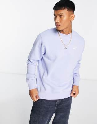 pale blue nike sweatshirt
