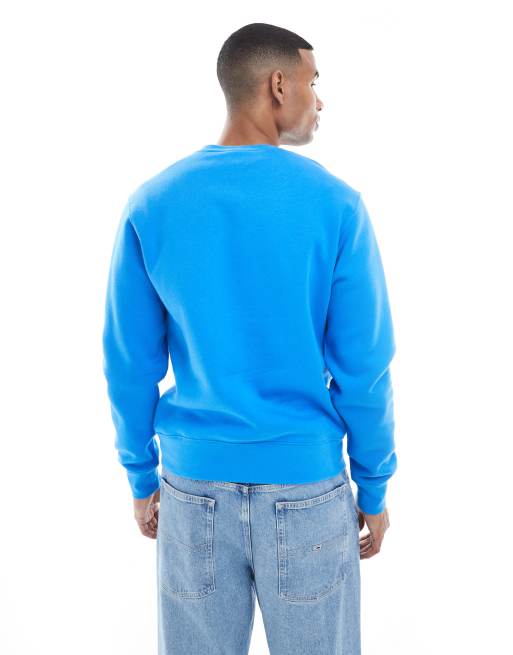 Nike Club sweatshirt in blue, 3 of 5