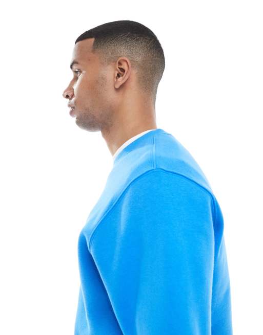 Nike Club sweatshirt in blue, 4 of 5