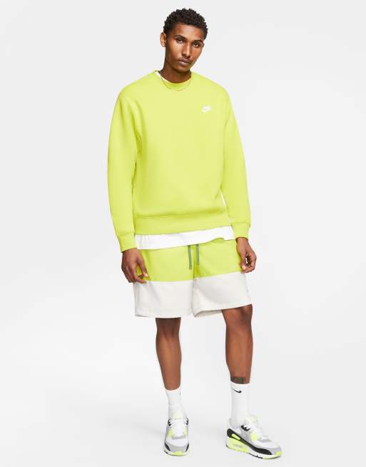 Nike bright cactus cheap sweatshirt