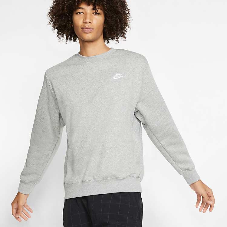 Nike Club sweatshirt in gray | ASOS Nike Club sweatshirt in gray | ASOS