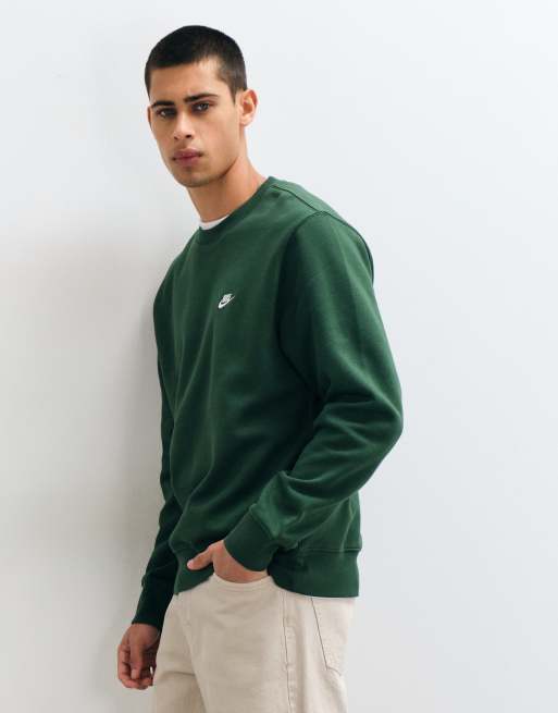 Nike Club sweatshirt in green, 4 of 9