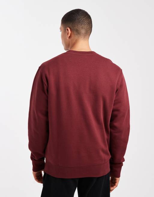 Nike Club sweatshirt in red, 3 of 5