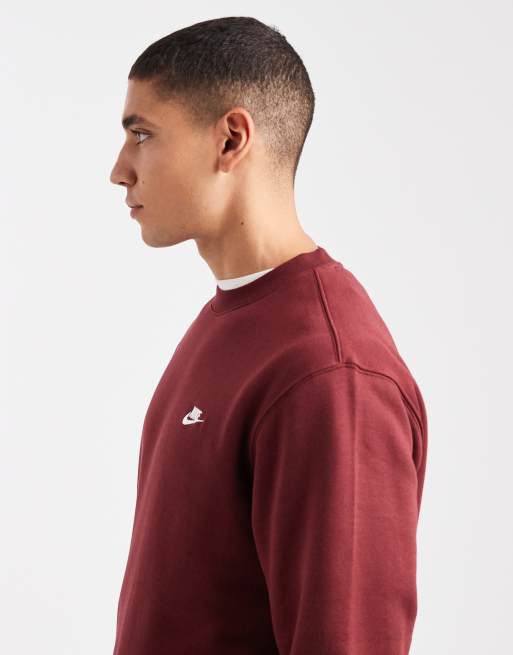 Nike Club sweatshirt in red, 4 of 5