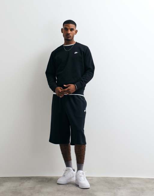 Nike – Club – Sweatshirt in Schwarz, 2 von 5