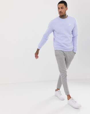 lilac nike sweater