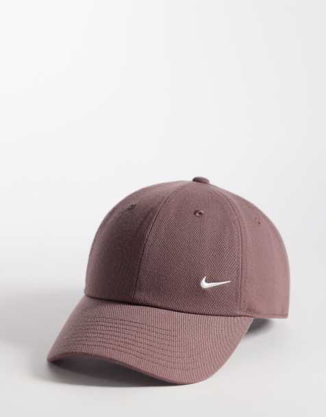 Nike Club Swoosh cap in brown  - view 1