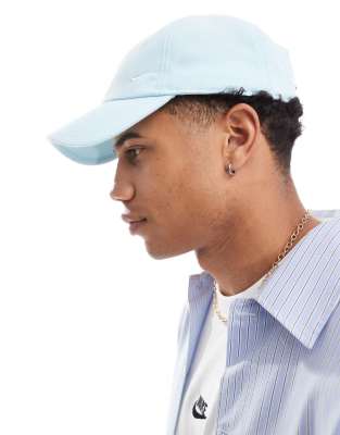 Nike Nike Club swoosh cap in light blue