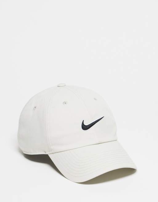 Nike Club Swoosh cap in light stone | ASOS