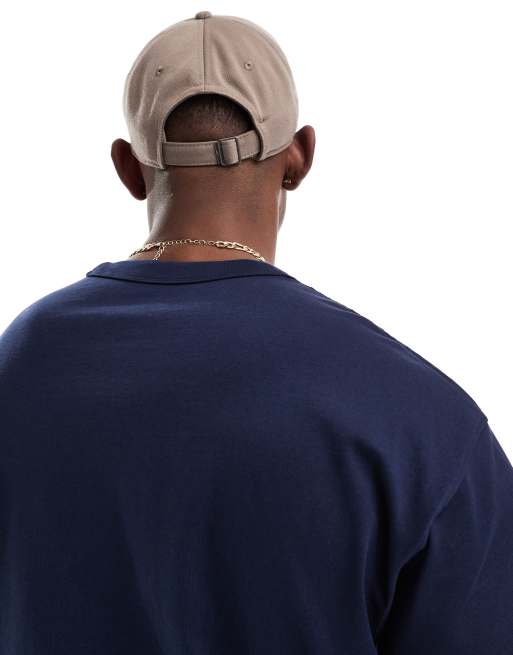 Nike Club swoosh hat in brown