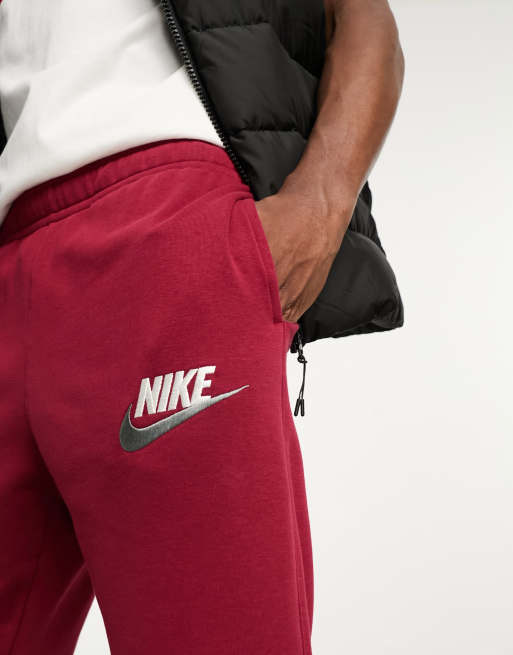 Nike club joggers red tick new arrivals