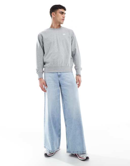 Nike Club – Szara bluza z wyściółką frotté, 2 z 4