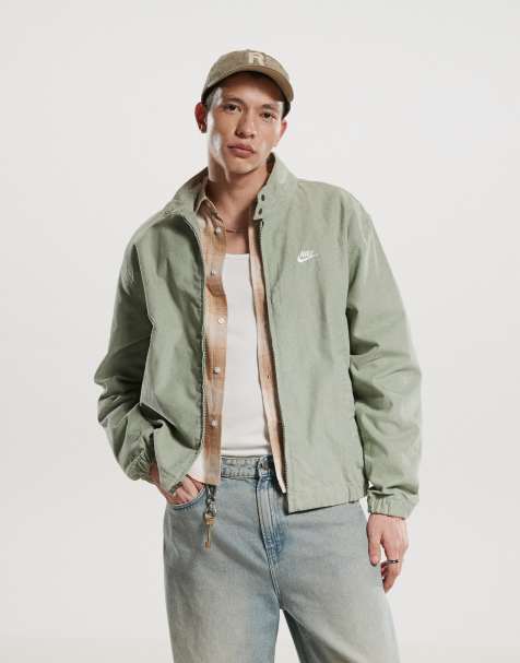Nike Club – Sztruksowa kurtka w bladym odcieniu khaki - view 1