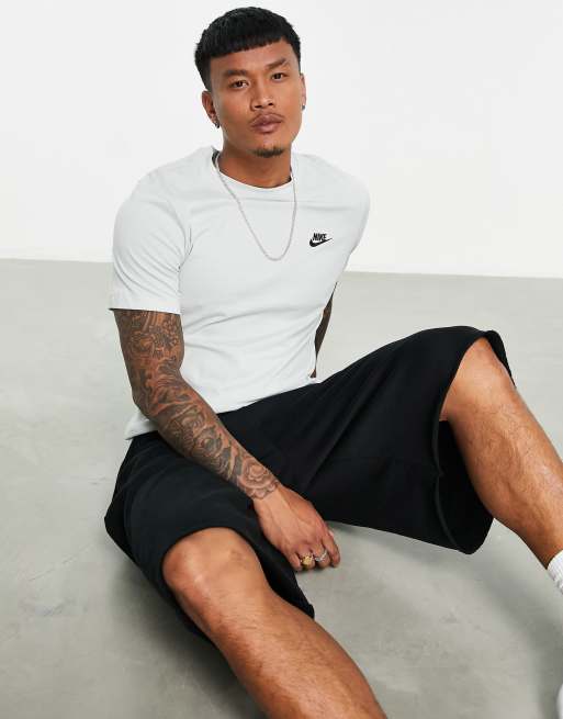 Nike Club T shirt Argent clair