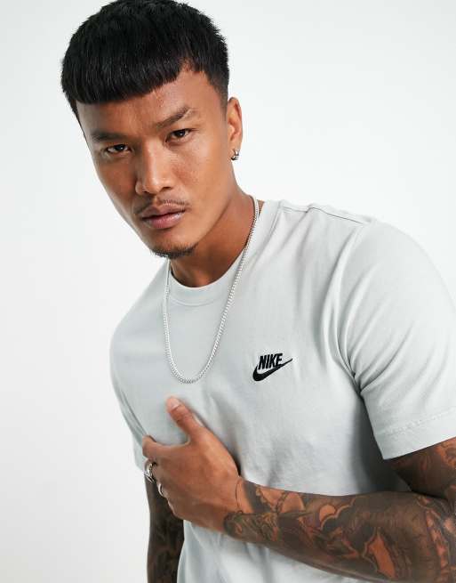 T shirt nike argent new arrivals