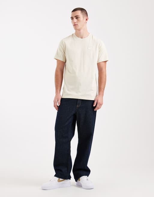 Nike - Club - T-shirt beige, 2 di 5