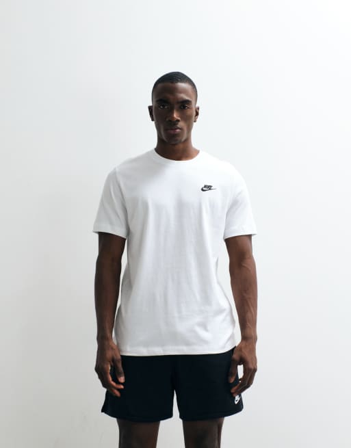 Nike - Club - T-shirt - Blanc, 2 de 5