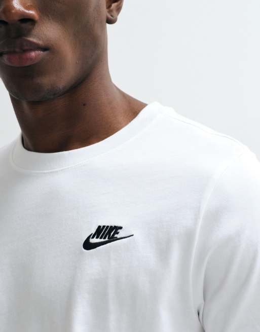 Nike - Club - T-shirt - Blanc, 3 de 5
