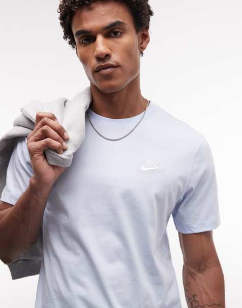 Nike - Club - T-shirt - Bleu clair - view 1