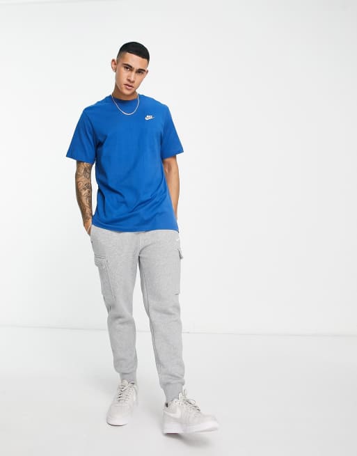 Nike - Club - T-shirt - Bleu marine foncé, 4 de 4