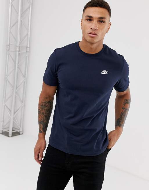 T shirt nike bleu marine new arrivals