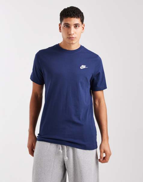 Nike - Club - T-shirt - Bleu marine - view 1