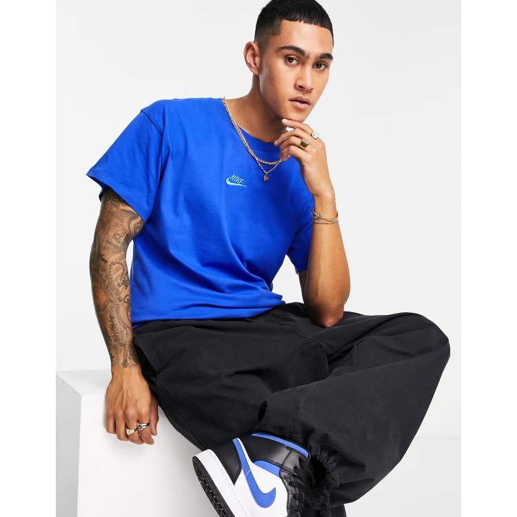 Nike Club T shirt Bleu roi ASOS