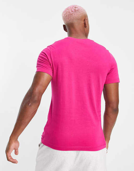 Tee shirt nike online rose homme