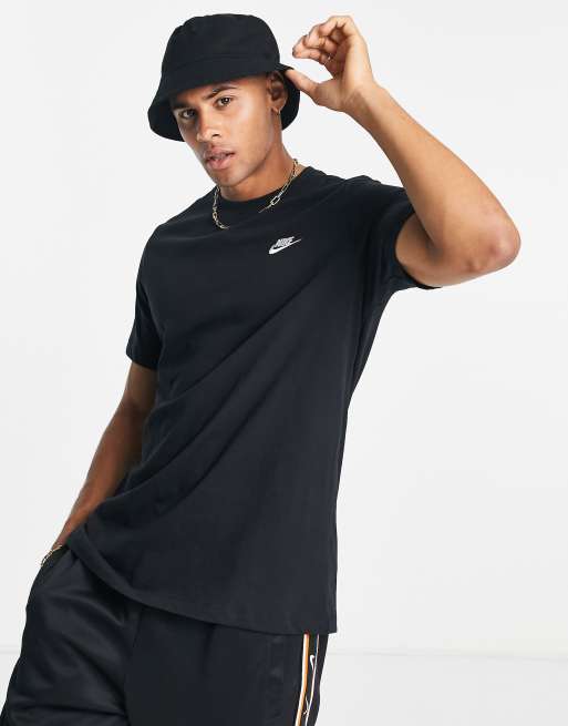 Black Nike Club Sportswear T-Shirt - JD Sports Global