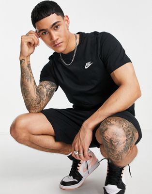 Nike Club t-shirt in black - ASOS Price Checker