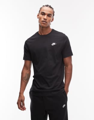 Nike Nike Club t-shirt in black