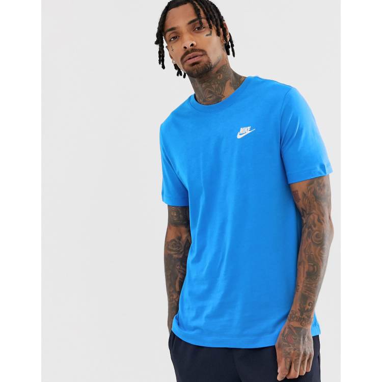 T shirt nike femme bleu sale